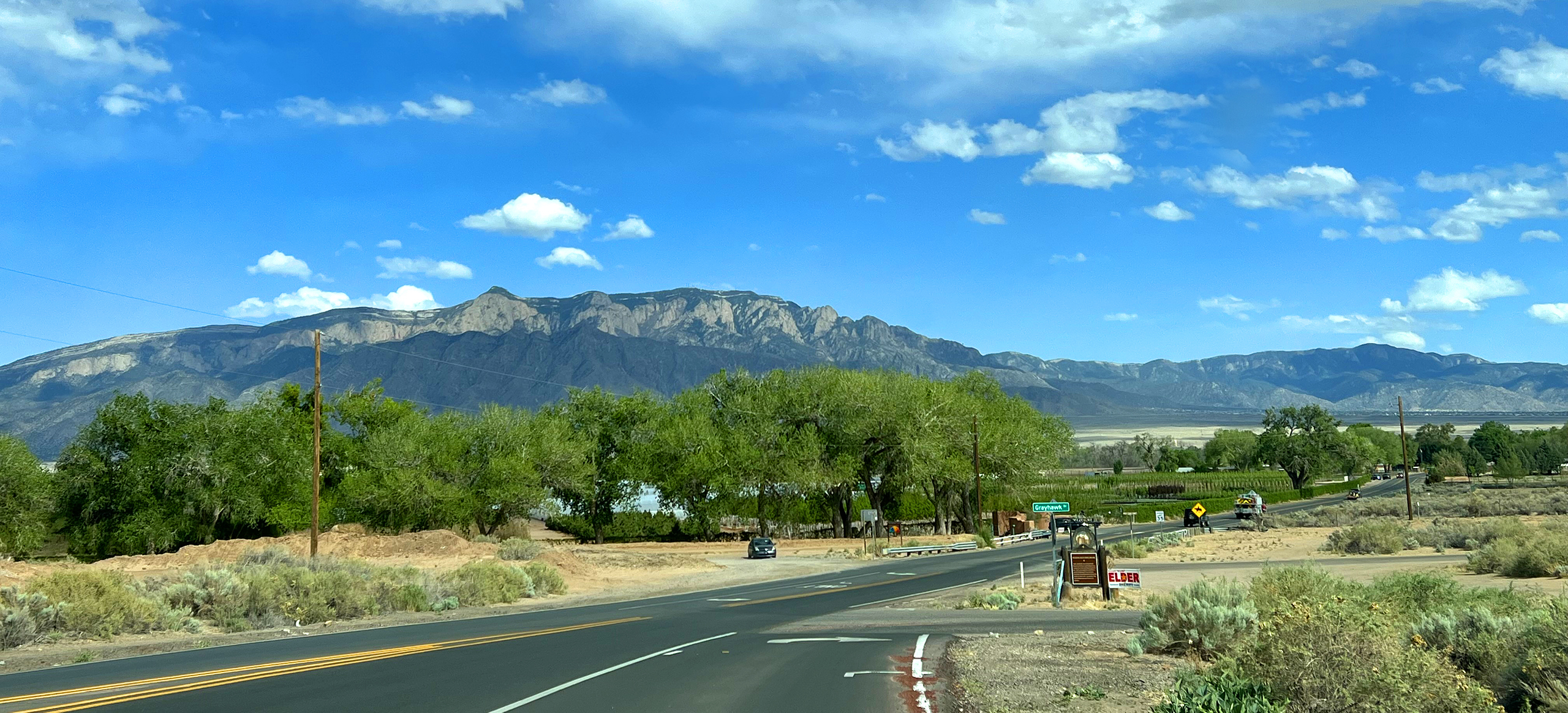 View of mountains near Corrales real estate